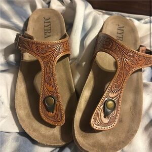 Myra bag sandal leather